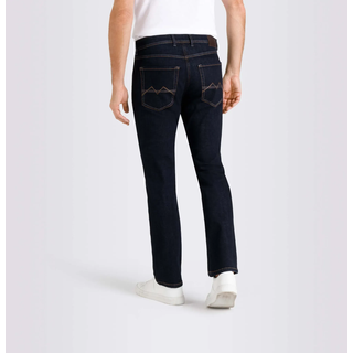 Straight-Jeans MAC "Arne", Herren, Gr. 35, Länge 32, schwarz (authentic), Denim/Jeans, Obermaterial: 97% Baumwolle, 3% Elasthan, gerade, Jeans Straight-Jeans, in gepflegter Optik, mit Stretch