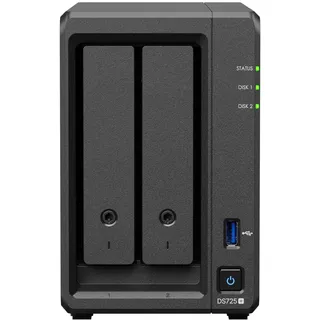 Synology DS725+ Leergehäuse Schwarz