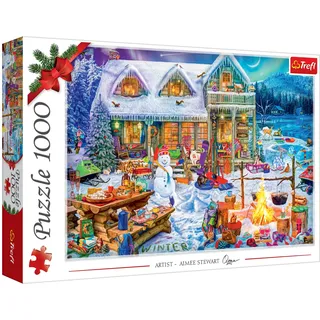 Trefl Puzzle 1000 XMAS Winterzeit, 10948
