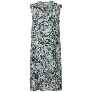 STREET ONE Tunikakleid Snakeprint Blau 36