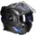 LS2 LS2 Klapphelm Motorrad ADVANT SPECTRUM Black Titanium Blue XXXL