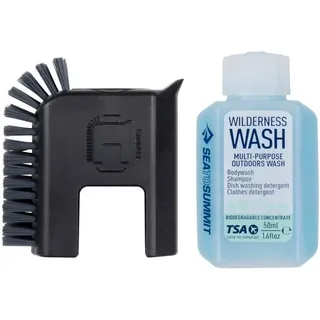 Sea to Summit Camp Kitchen Pot Scrubber With Soap black