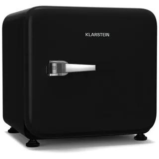 Audrey Evo Mini Retro-Getränkekühlschrank (43 l, 495 mm hoch, Schwarz)