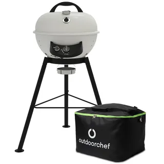 Outdoorchef Gas Kugelgrill City 420 G SE Vanilla mit Tragetasche