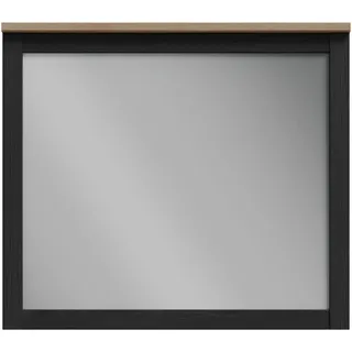 Garderobenspiegel FORTE "Bohol Spiegel, Rahmenoptik B/H/T 86,4/76/3,2 cm", riviera eiche, cabezone eiche, B:86,4cm H:76cm T:3,2cm, Spiegelglas, Spiegel, Garderobenspiegel