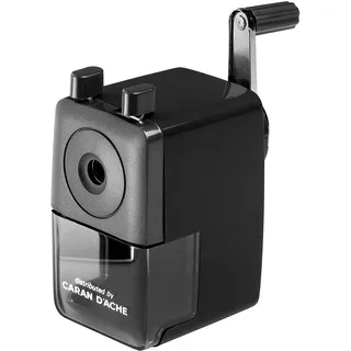 Caran d'Ache 466 Bleistiftspitzmaschine aus Kunststoff, schwarz
