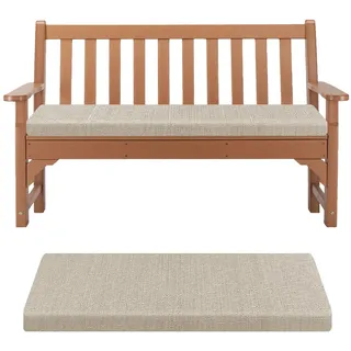 Kimgull Bankauflage Sitzkissen Bank Auflage Ersatzpolster Schwamm Bankkissen Mit Reißverschluss Abnehmbarem Schlippabsicher Stuhlkissen Für Schaukeln Fensterbank (80X40X5CM Taupe)