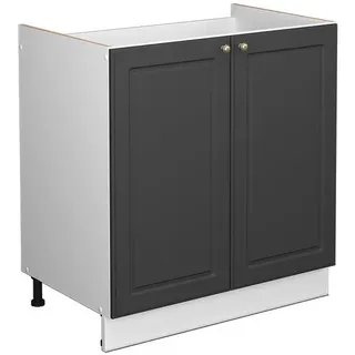 Vicco Waschbeckenunterschrank 80 x 82 cm Dunkelgrau