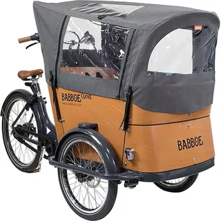 Babboe Regenverdeck grau, für Curve, Docril - Grau