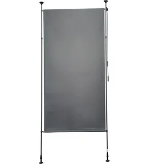 Garden Pleasure Klemm-Sichtschutz 120 cm × 270 cm Anthrazit
