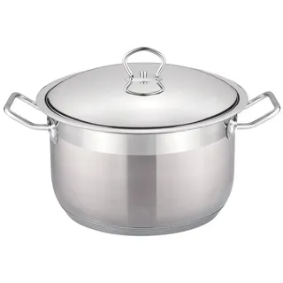 Cheffinger Edelstahl Kochtopf 32 cm rund