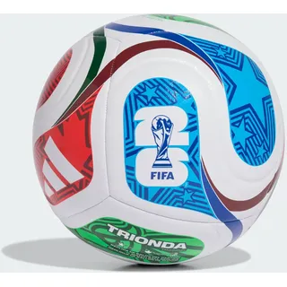 adidas FIFA Fußball-Weltmeisterschaft26TM Trionda Trainingsball JD8032 - White / Royal Blue / Solar Blue / Power Red - 3