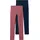 NKFVIVIAN 2P Legging L NOOS 13205781 Deco Rose/Packed with Dark SAP 158/164