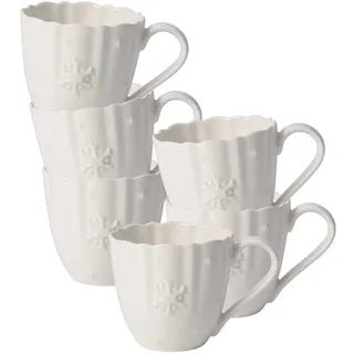 Villeroy & Boch Teetasse 0,18 l Weiß 6 St.