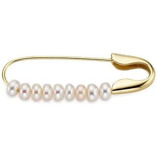 Aniston JEWELRY & WATCHES Anstecknadel »Schmuck Geschenk Brosche Sicherheitsnadel mit Muschelkernperlen« ()