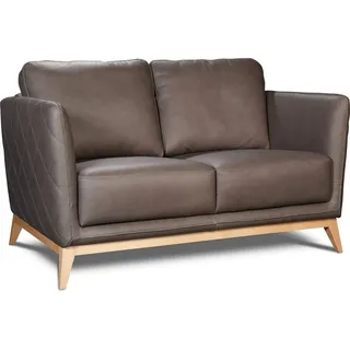 Design Couch Polster Sitz Garnitur Sofa Garnituren Textil Neu 2+1 Sitzer Stoff - Braun