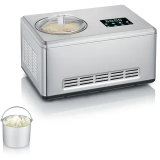 Severin Eismaschine Silber 2l