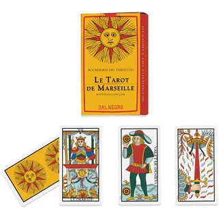 Dal Negro Dal Tarot de Marseille, Tarot de Marseille – 78 Karten – 042410 Mehrfarbig