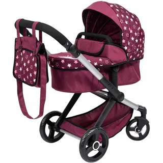 Bayer Design 17023AA Combi Poppenwagen Xeo mit Tasche,