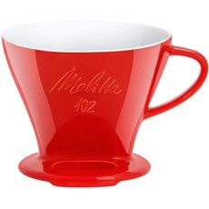 Bild Porzellan-Kaffeefilter Größe 102 Rot, 1x2