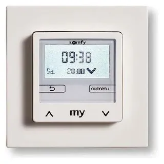 SOMFY Chronis Smoove Uno S Programmschaltuhr Weiß