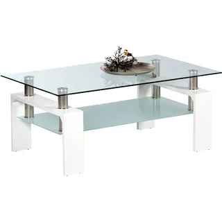 Stolkom Couchtisch Glas BxHxT 100x46x60 cm", (B/H/T)