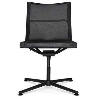 Besucherstuhl D1 Office Wagner grau, Designer Stefan Diez, 77x83–93x77 cm