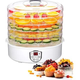 Camry Lebensmitteltrockner, 550W, Dörrautomat, Lebensmittel Dehydrator, Dörrgerät für Lebensmittel