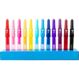 PAW PATROL - Sprühstift-Set Deluxe - Malstifte für Kinder - Malset mit Buntstiften und Malvorlagen (PW22368) - Bunt