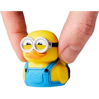 TUBBZ Minions - Bob Despicable Me – Mini-Sammelfigur, 5 cm | Offiziell lizenzierte Minions Mini-Vinylfigur – mit Badewannen-Display, ideal zum Sammeln, Ausstellen und Verschenken