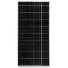 MOSCATELLI 240W PV-Solarmodul für 12V-24V Batterien mit hocheffizienten monokristallinen 10BB PERC-Zellen. Optimiert für tragbare Power Stationen und MPPT-Regler (nicht enthalten) - Spannung 42V