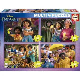 EDUCA Puzzle Encanto 4in1 (50,80,100,150 Teile)