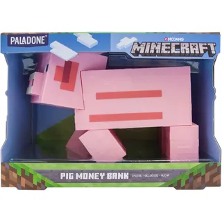 Paladone Minecraft Schwein Spardose 19,5 x 10 x 15 cm