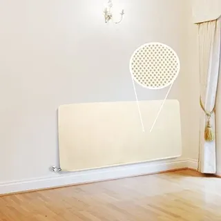 Safetots Heizkörperabdeckung aus doppeltem Stoff, hochwertig, 70 x 130 cm, Kindersicherung
