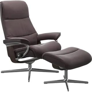 Stressless Stressless® »View«, mit Cross Base, Größe S, M & L, Holzakzent Wenge