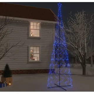 Langlebig LED-Weihnachtsbaum Kegelform Blau 3000 LEDs 230x800 cm - Künstliche Weihnachtsbäume Octo1543590 1parcel - Blau