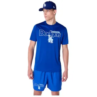 LOS ANGELES DODGERS Unisex Short Slee_los T-Shirt, Med Blue, L EU