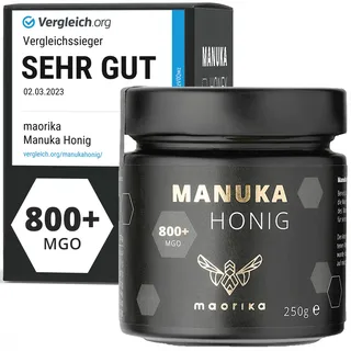 maorika Manuka Honig MGO 800+ 250 g