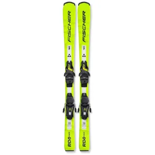 Fischer Rc4 Race JR Solid Black/Yellow 150 cm