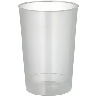 Papstar Plastikbecher 0,2 l Transparent 40 St.