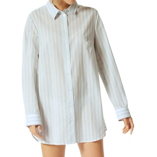 Schiesser Damen Sleepshirt, 80cm Nachthemd, hellblau, 42