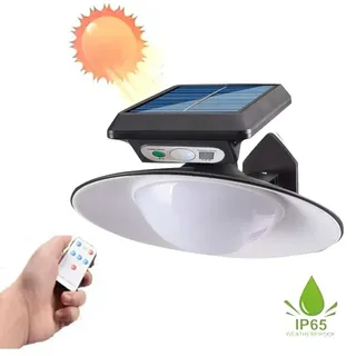 Kronleuchter Leuchtturm Solar 20CM Mit Bewegungssensor Für Externe Fernbedienung