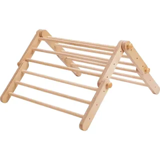 Klettergerüst indoor Mopitri | Sprossenwand kinder Pikler Kletterwand Kletterbogen Kinderzimmer - Naturbelassen