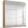 Schwebetürenschrank 175 x 210 x 59 Eiche Artisan