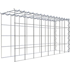 Bild Gabione-Anbaukorb Typ 4 40 x 80 x 20 cm Maschenw 10 x 10 cm