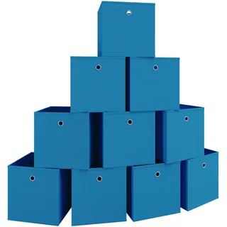 Mid.you Faltbox , Blau , Textil , 27x28x27 cm , faltbar , Ordnen & Aufbewahren, Kleideraufbewahrung, Faltboxen & Hängeaufbewahrung