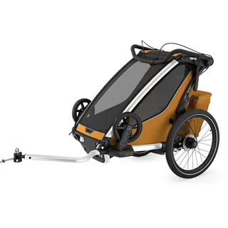 Thule Chariot Sport 2 Kinderanhänger schwarz/gold
