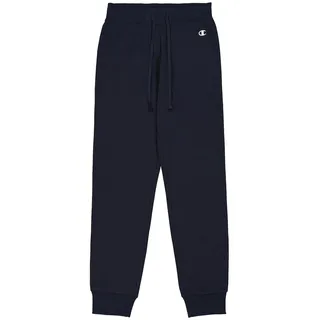Champion Legacy Basics W-Light Powerblend Fleece Rib Cuff Jogginghose für Damen, Marineblau, L