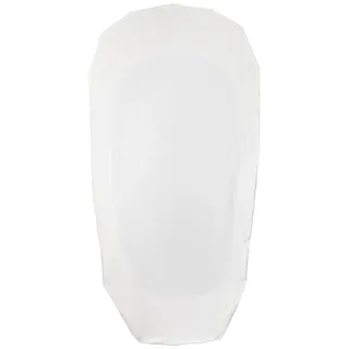 BabyBjörn Spannbetttuch für Babybett Weiß, Bio