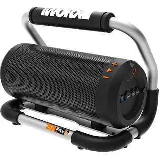 Worx WX009.9 Bluetooth Akku-Lautsprecher 20V - AUX-In Anschluss & USB Port - Laufzeit ca. 10 Stunden - 4.2 Bluetooth - PowerShare kompatibel - ohne Akku & Ladegerät